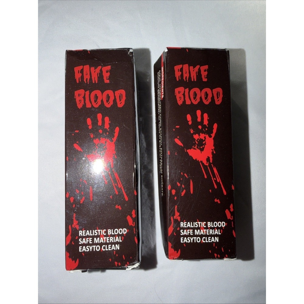 New Fake Blood  Blood Spray‎ 60ml 2 Pack Halloween Fun Prank